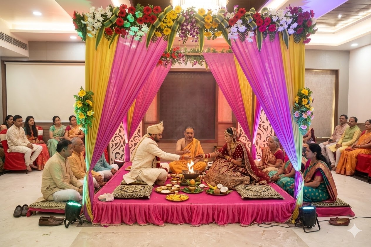 Tulip Hall — Hotel Pushpak – Kalpana Square